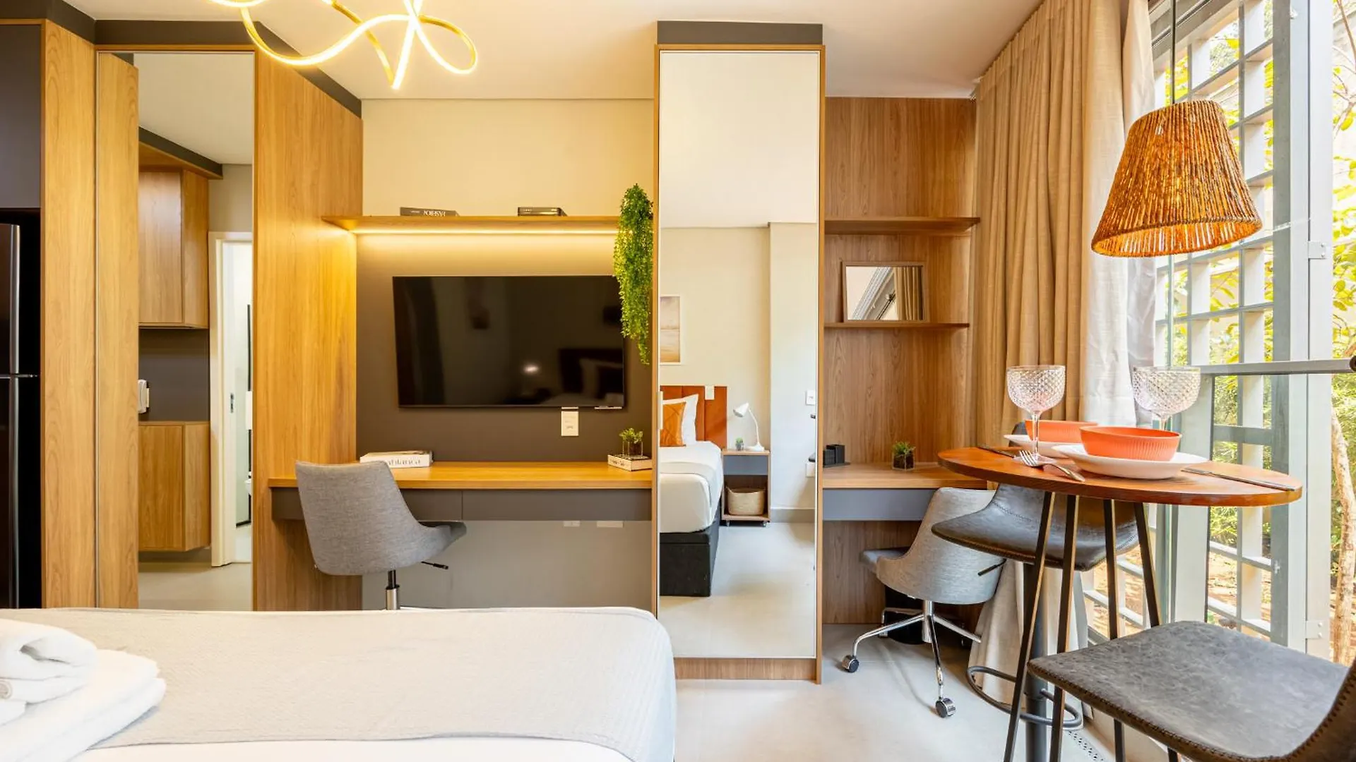 Easy Star - Charmoso Studio No Novo Brooklin - Nz01I Sao Paulo Apartment