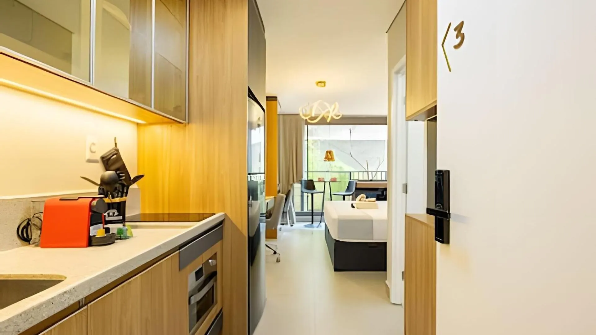 Apartment Easy Star - Charmoso Studio No Novo Brooklin - Nz01I Sao Paulo