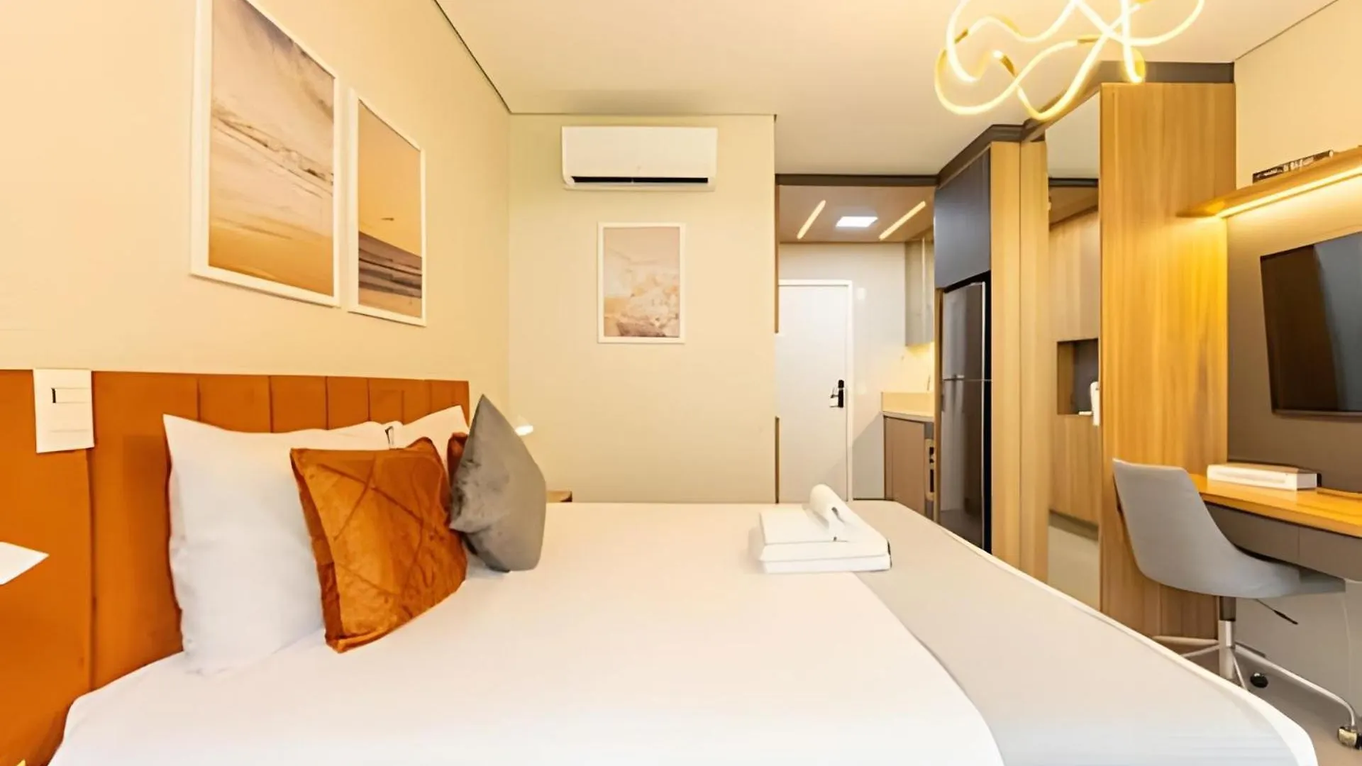 Easy Star - Charmoso Studio No Novo Brooklin - Nz01I Sao Paulo Apartment
