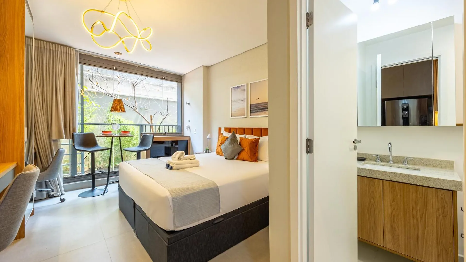 Easy Star - Charmoso Studio No Novo Brooklin - Nz01I San Paolo Brasile